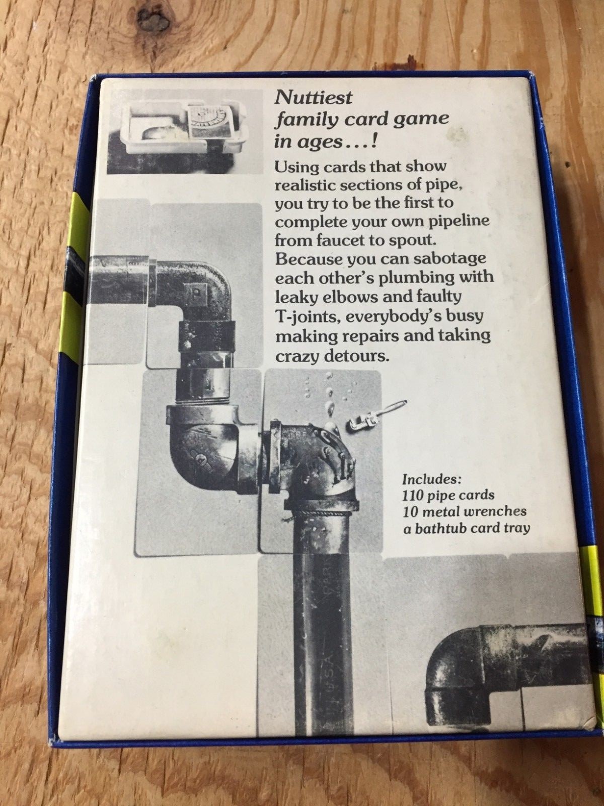 WATERWORKS 1972/1976 Parker Brothers Card Game Verified *100% Complete*