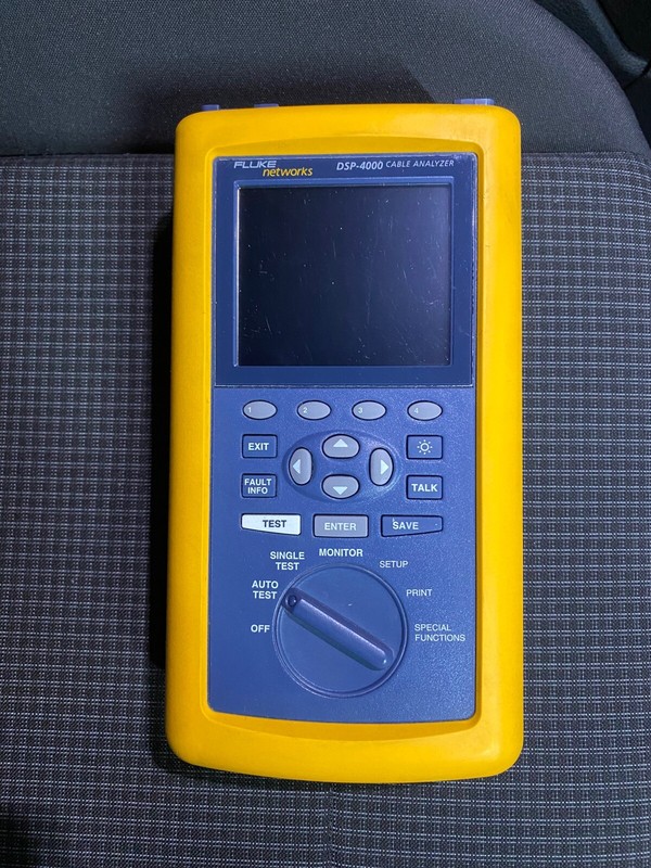 Fluke Networks Dsp-4000 Cable Analyzer