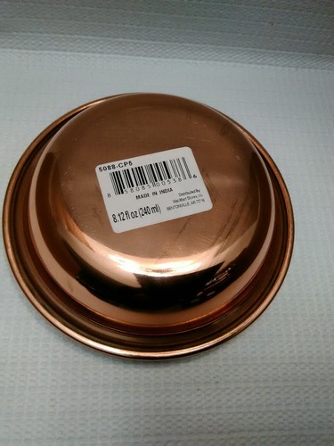 Pet Bowl 858085005386 Copper New 8.12 fl oz