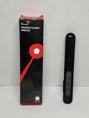 NEW Dino Wireless Presentation Clicker - Laser Pointer - Remote w/ USB plug