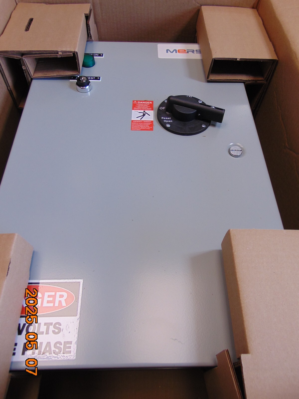 MERSEN ES6T48R1KGN1A 60A 480V Fusible Shunt Trip Switch Assembly
