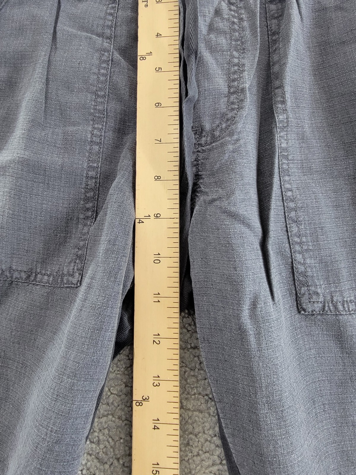 Splendid Lakeside Linen Blend Drawstring Jogger Pants Womens XS Lead Side Pocket - Picture 7 of 16
