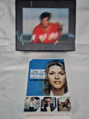 THE SIX MILLION DOLLAR MAN COMPLETE SERIES TIME LIFE SET & BIONIC WOMAN SERIES