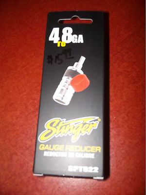 NEW STINGER PRO SPT522 4 GA - 8 GA GAUGE REDUCER PIN SHOC KROME CHROME HOT NR