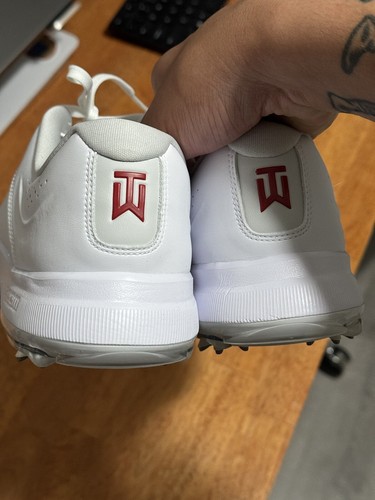 New Nike Golf Air Zoom TW Tiger Woods 20 Golf Shoes White New Nike Golf Air Zoom TW Tiger Woods 20 Golf Shoes White