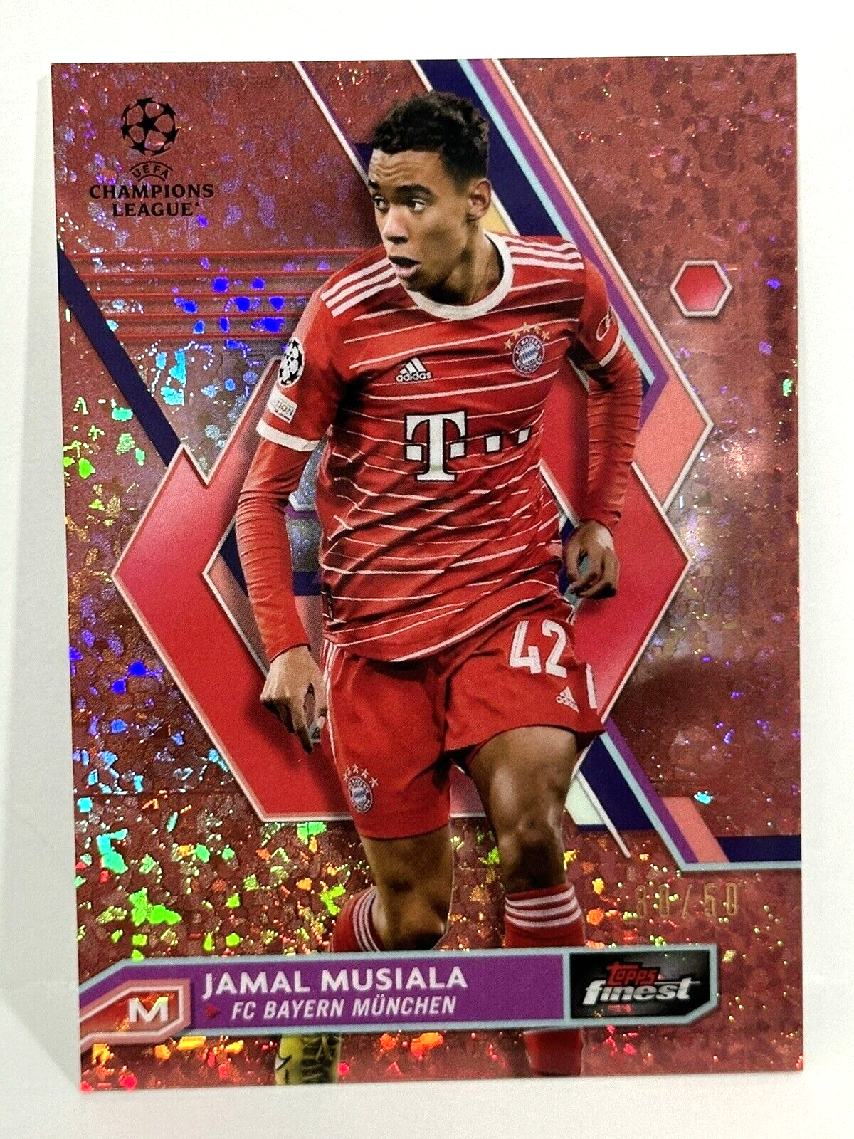 RC Topps Finest Jamal Musiala 99枚限定 カード RC Topps Finest Jamal Musiala 99枚限定 カード