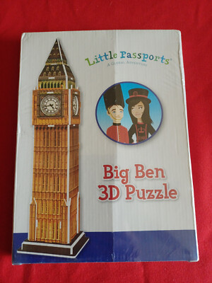 Big Ben 3d Puzzle (13 Pieces) - Little Passports - A Global Adventure