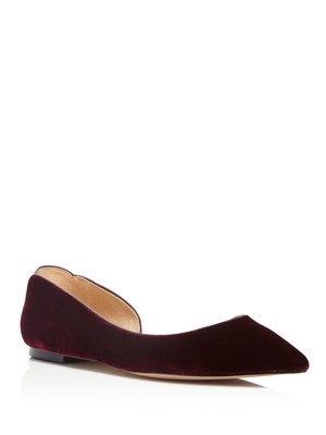 SAM EDELMAN Женские балетки бордового цвета Dorsay Reema Toe Block Heel Slip On балетки 6 м