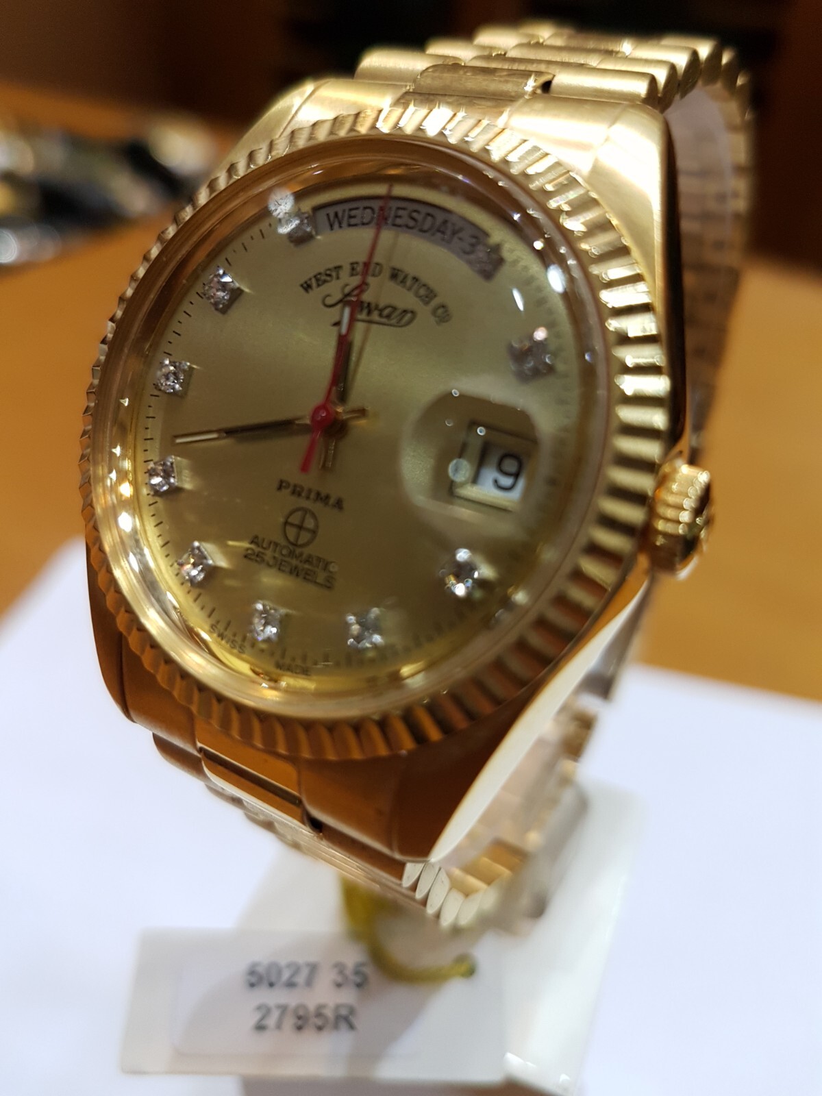 Pre-owned West End Watch Co. West End 5027.35.2795r Automatic Classic Oyster Swiss Unisex Rare Watch