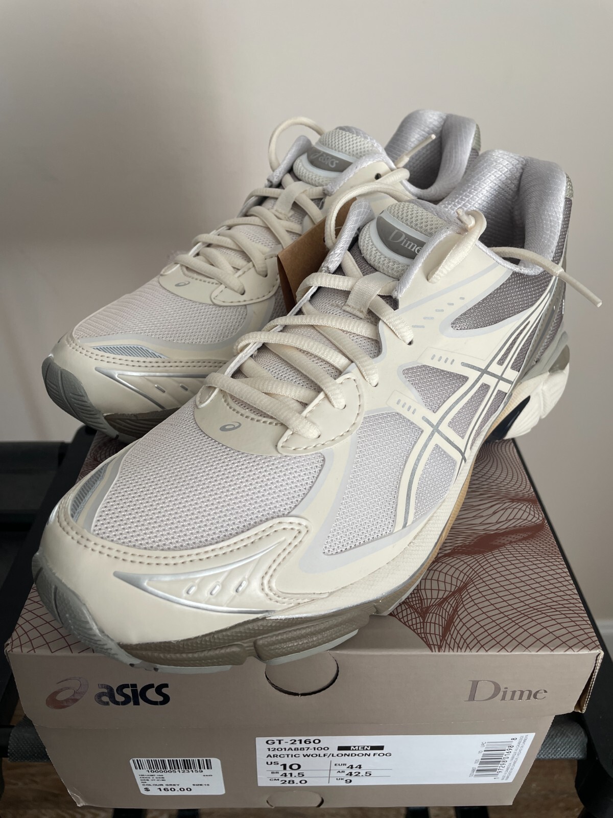 Dime × Asics GT-2160 26cm Asics Dime GT-2160 Arctic Wolf | Senikersku
