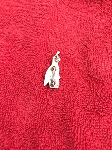 Semi Precious Stones Quail Lapel Pin Or Pendant