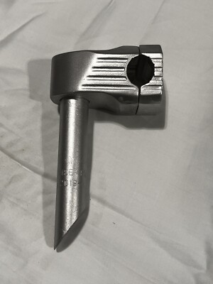 21.1mm Mongoose BMX Bike Quill Stem 4-Bolt silver
