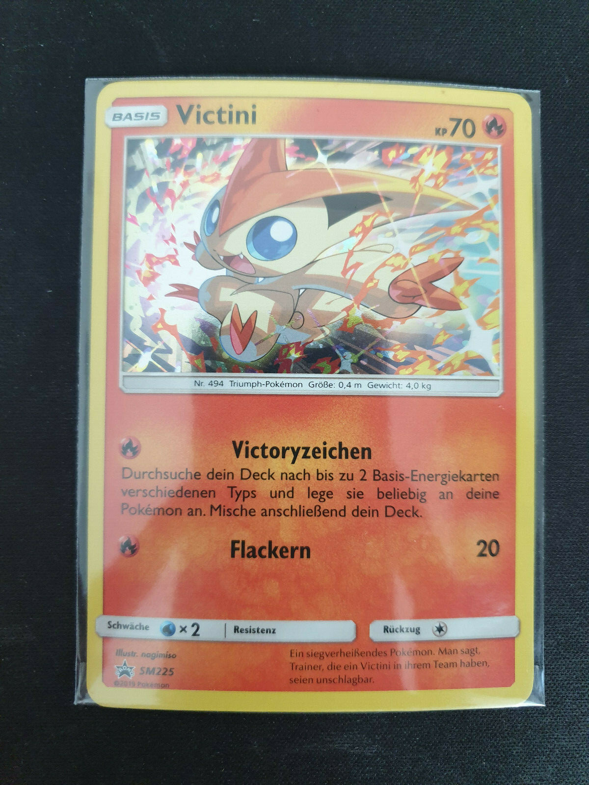 Pokemon Victini SM225 Promo
