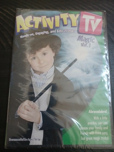 Activity TV - Magic Tricks Vol. 1 (DVD, 2008) NEW Factory