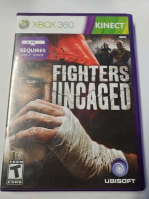 Fighters Uncaged (Microsoft Xbox 360, 2010) Complete With Manual Kinect