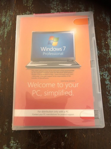 Microsoft Windows 7 Professional FQC-04696 Genuine NO Product Key