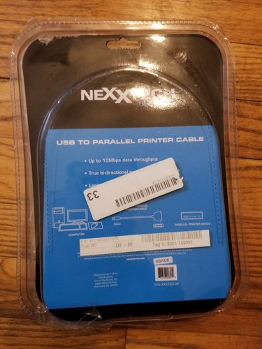 nexxtech usb parallel printer cable