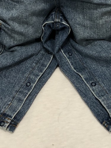 Overalls Jean Denim Eddie Bauer Kids 24 month Medium Wash Domes Snaps