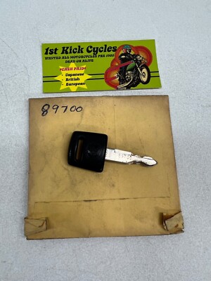 Vintage TEC Honda Factory Pre Cut Motorcycle Key # 89700 OEM
