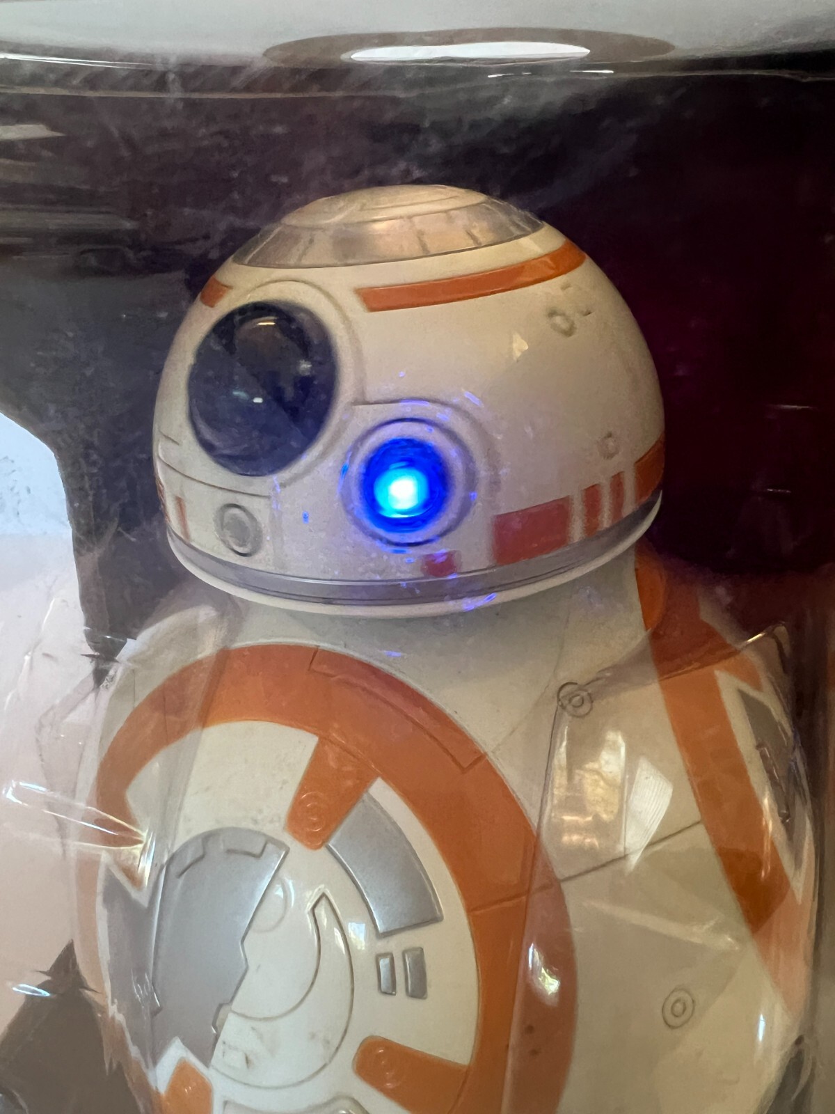 DISNEY STORE Star Wars BB-8 Astromech Droid Sound Effects 9.5" Rolling Toy