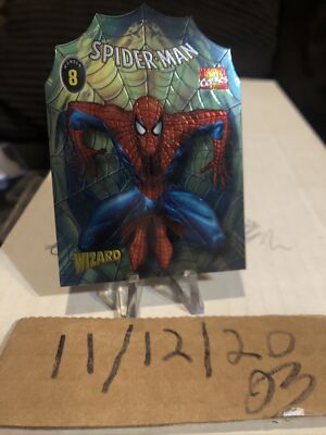 Wizard Magazine Promo Sie Cut, Series 4, Number 8 . (Spiderman) Very Clean