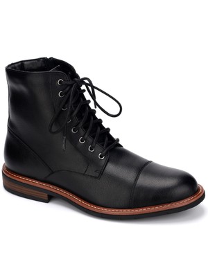 

REACTION KENNETH COLE Мужские черные кружевные ботинки из глины с круглым носком на блочном каблуке, размер 11,5 м, Черный, RMF9079UO