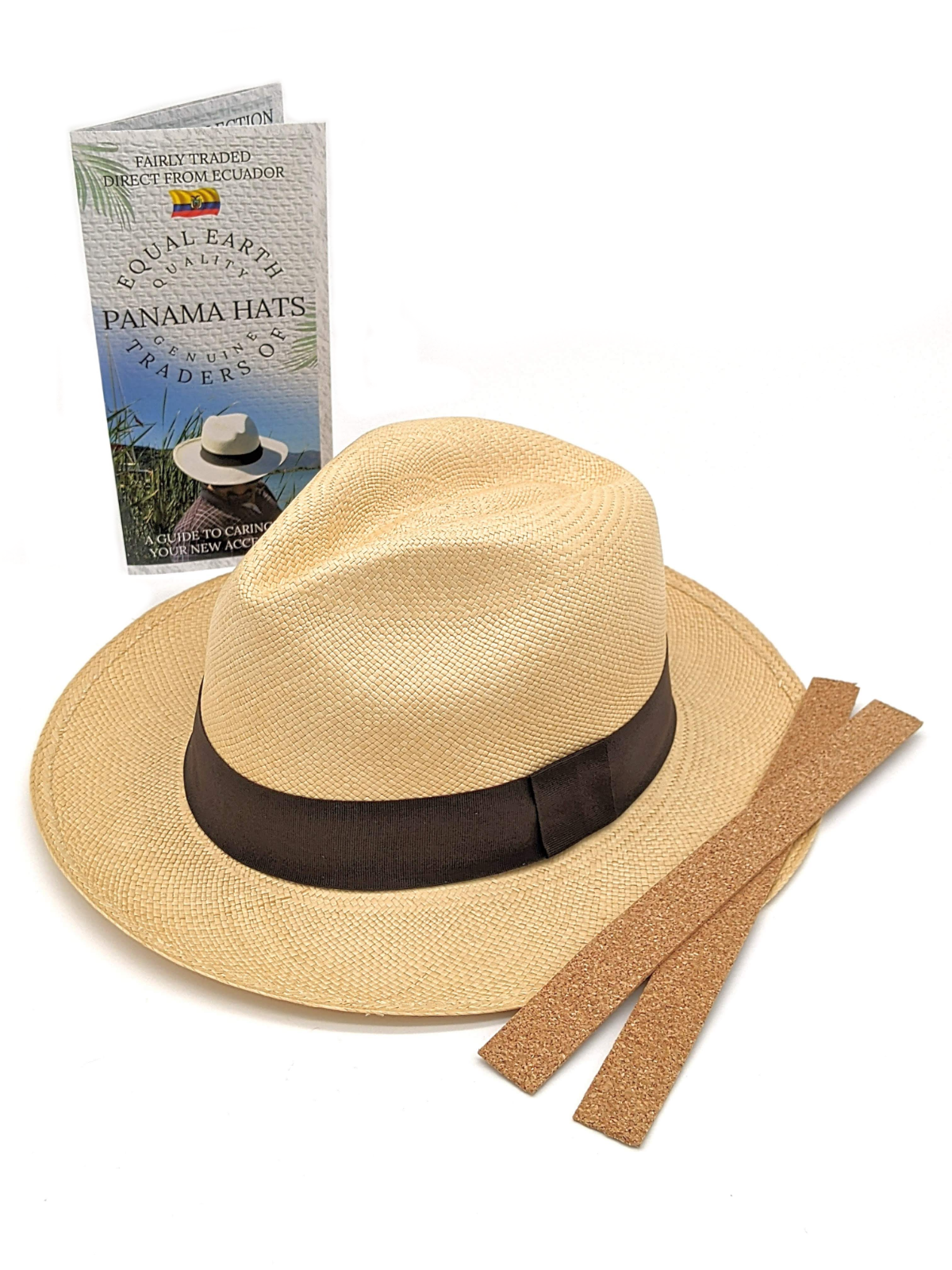 Genuine Panama Hat Lサイズ Unisex Genuine Panama Hat Fedora Ecuador Equal Earth Fair