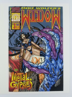 GROUND ZERO COMICS WIDOW METAL GYPSIES #3 MARCH 1996 (NM)