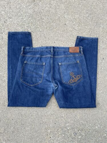Vivienne Westwood Anglomania Selvedge Denim Jeans 36x32 Orb Vivienne Westwood Anglomania Selvedge Denim Jeans 36x32 Orb