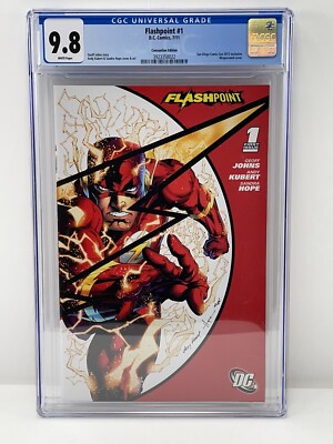 Flashpoint #1 CGC 9.8 SDCC
