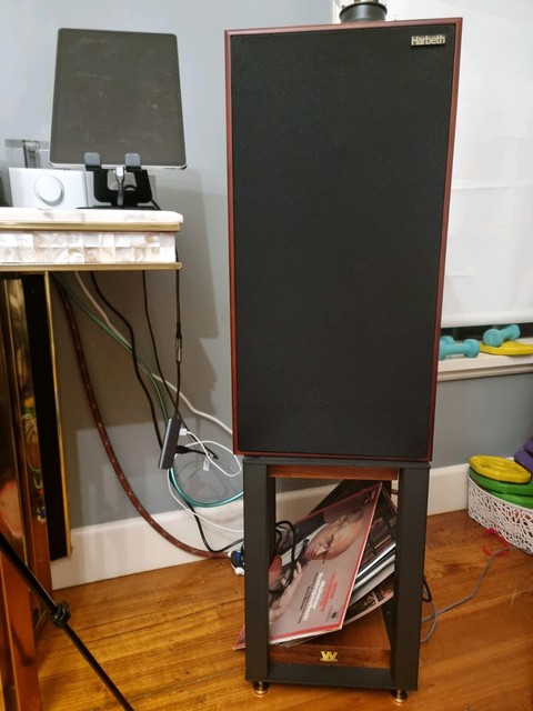 Harbeth super hl5 plus with Wharfedale 