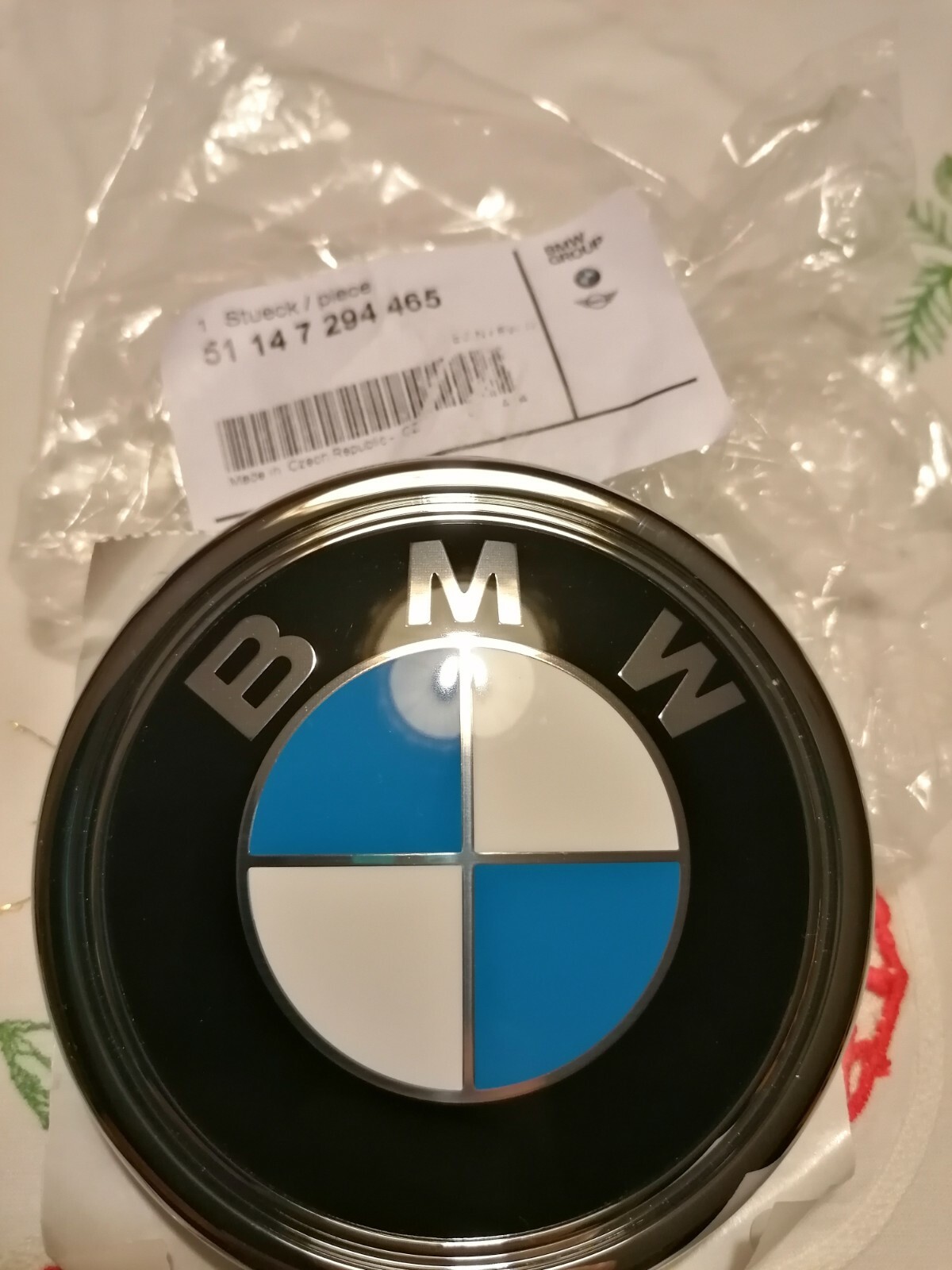 Original BMW Emblem Heckklappe 7294465