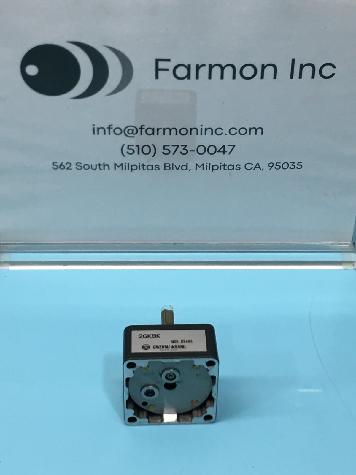 Oriental Motor 2GK9K Gear Head, 168818