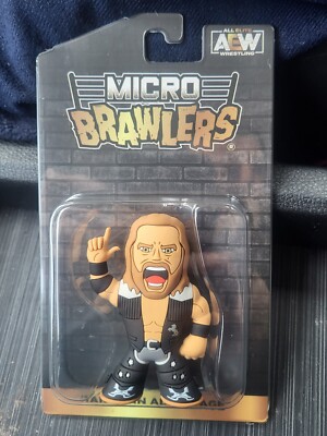 AEW Hangman Adam Page Micro Brawler New In Package 