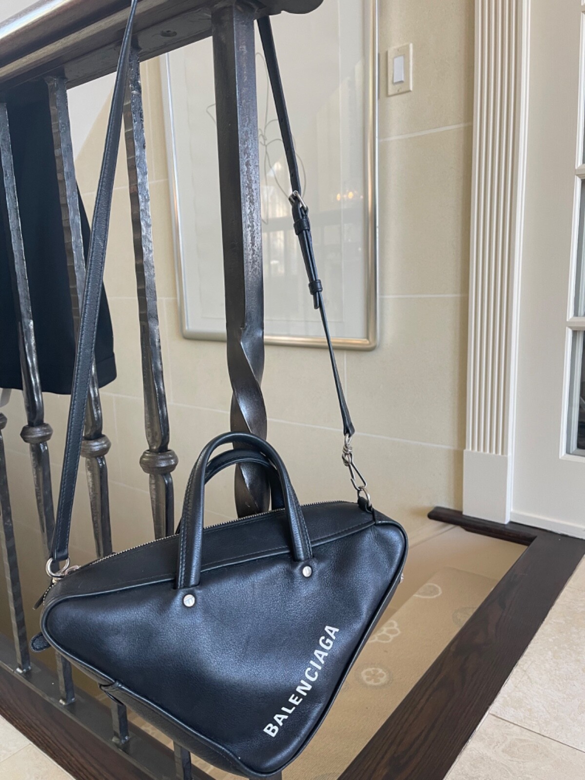 Balenciaga mini triangle bag online