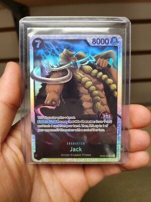 Jack OP08-084 SR English NM Near Mint Pack Fresh One Piece TCG