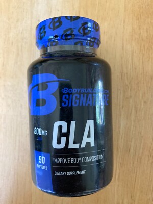 BodyBuilding.com Signature 800 MG CLA 90 Softgels Weight Loss Supplement