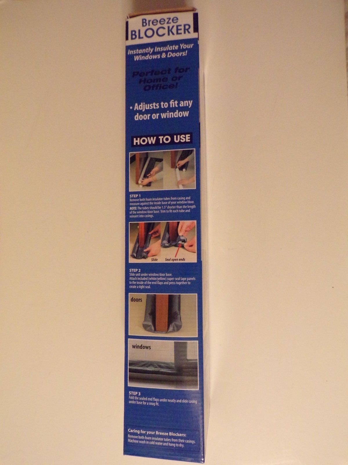 Breeze Blocker NEW in box Insulate Your Door