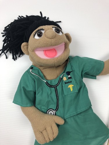 Melissa & and Doug Doctor Dr. Susan Hand Puppet With Stick