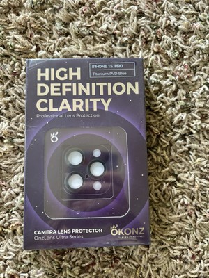 High Definition Clarity Professional Lens Protection For iPhone 15 Pro