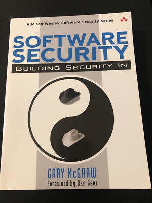 Software Security: Building Security In by Gary McGraw, paperback
