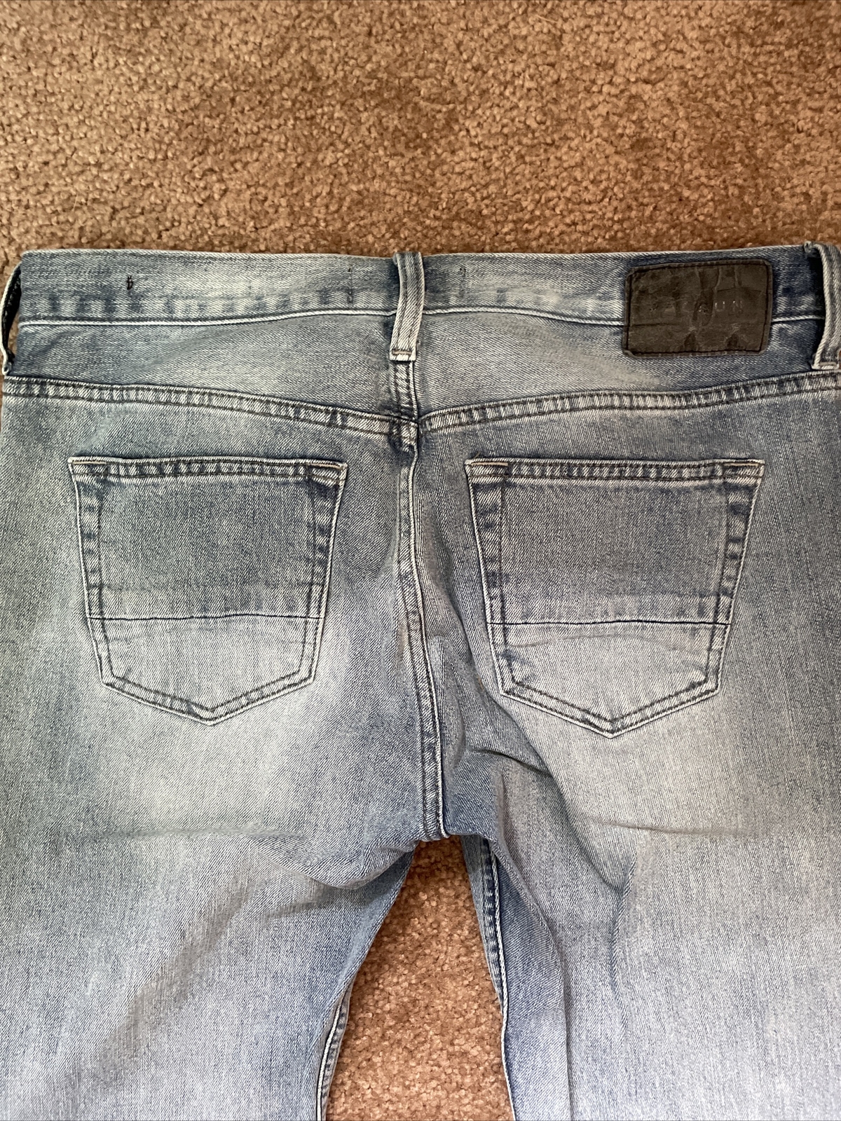 Faded Blue Denim Jeans Men's Size 30x32 