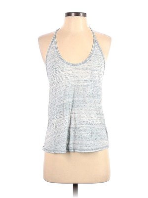 Lanston Women Silver Tank Top S