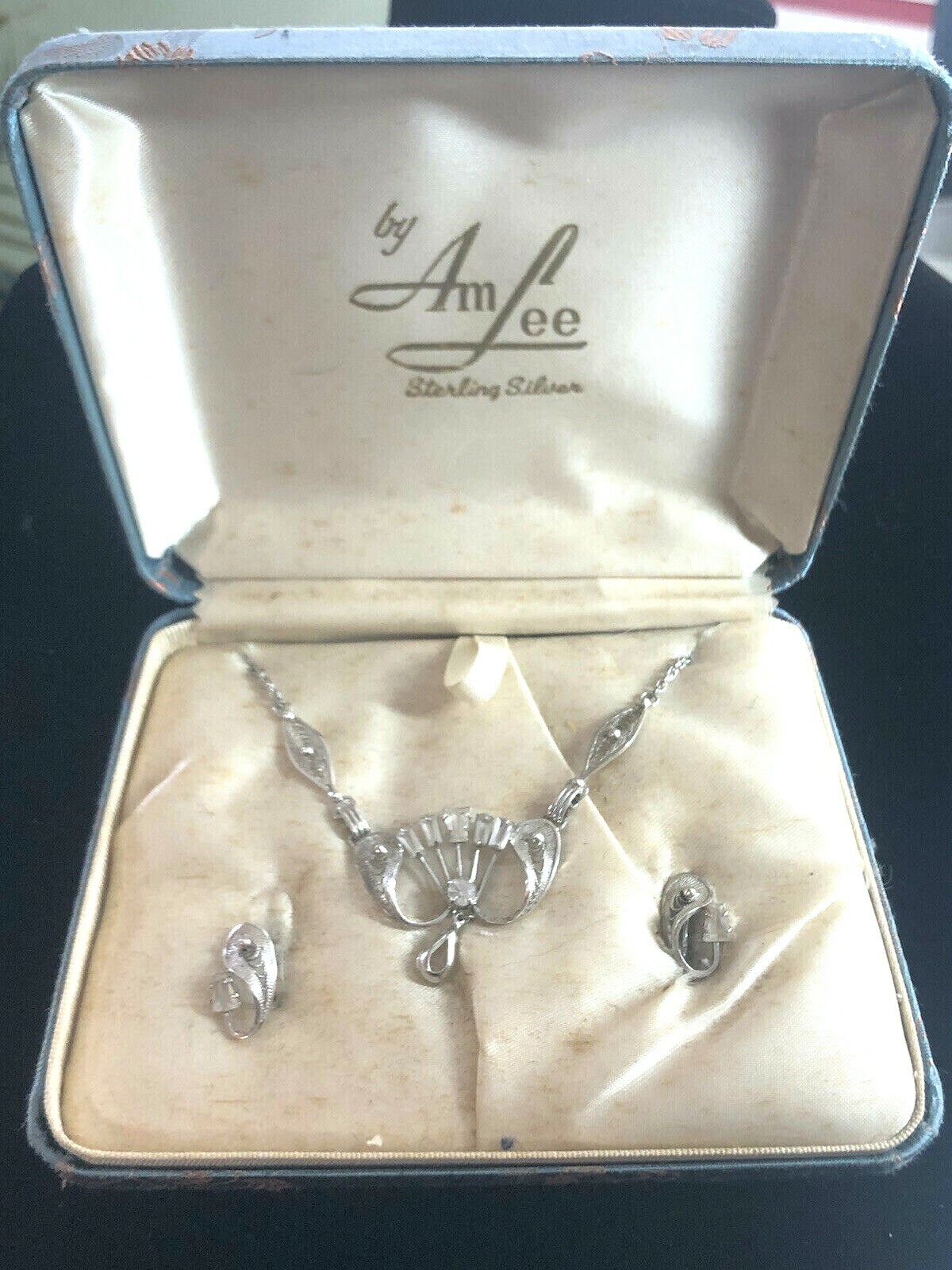 SILVER 925 1コ ANTIQUES VINTAGE JEWELRY Vintage Am Lee Sterling 