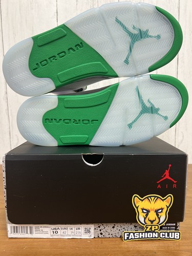 Pre-owned Jordan Air  5 Lucky Green Dd9336-103 Women Size 9.5-12 In Multicolor