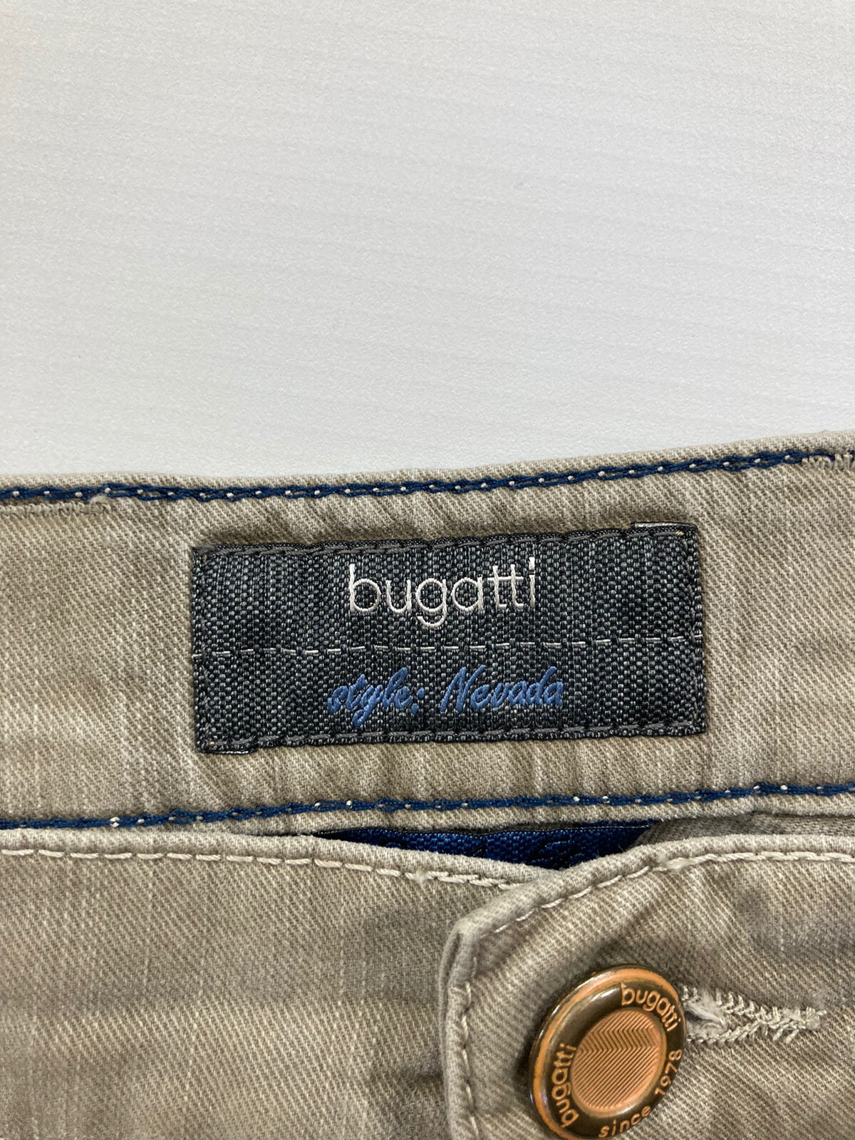BUGATTI NEVADA Jeans - W34 L34 - Beige 