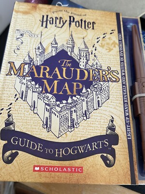 The Marauders Map Guide To Hogwarts- Harry Potter ￼2018, First Edition Mint