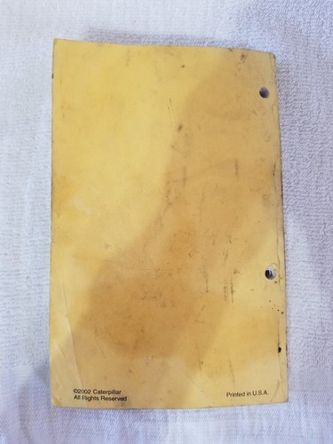 Caterpillar Operation and Maintenance Manual