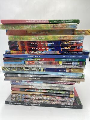 Collection of 24 Miles McEnery Gallery Artist Design Art Books Some Still Sealed
