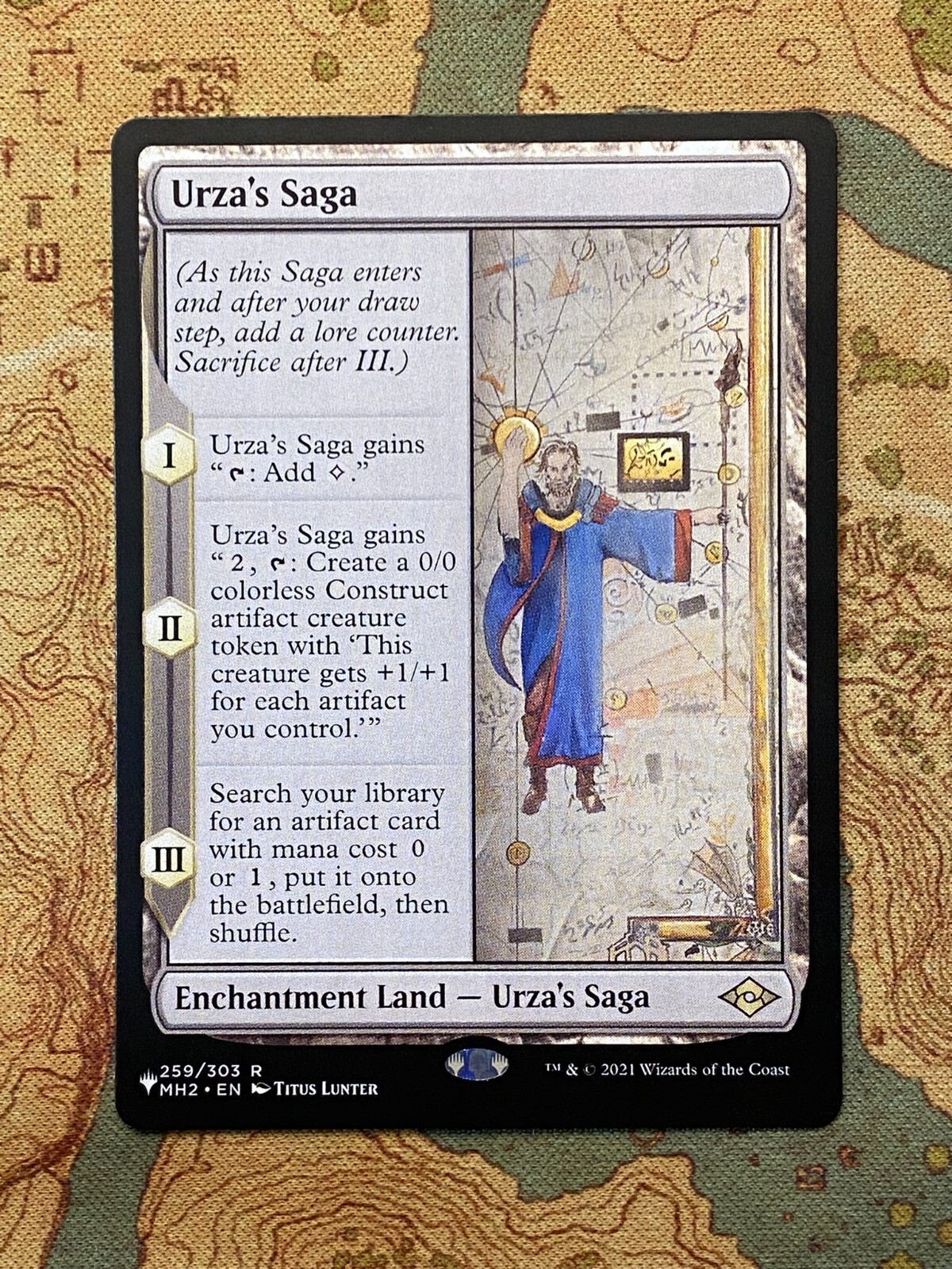 ウルザの物語/Urza's Saga foil4枚セット ウルザの物語 Urza's Saga 4